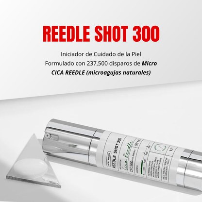 Reedle Shot 300: Micro-agujas de Absorción Profunda para una Piel de Porcelana