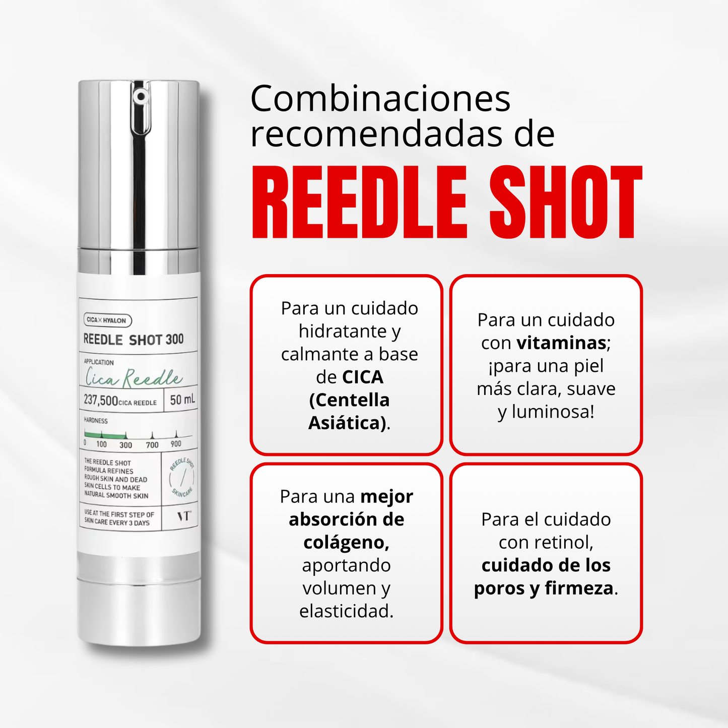 Reedle Shot 300: Micro-agujas de Absorción Profunda para una Piel de Porcelana