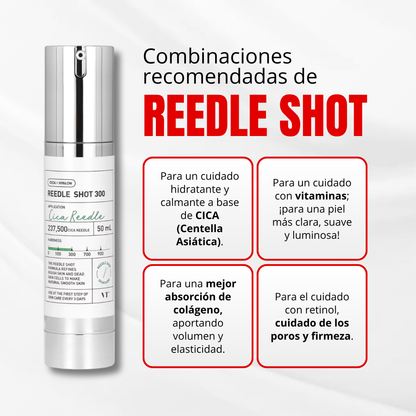 Reedle Shot 300: Micro-agujas de Absorción Profunda para una Piel de Porcelana